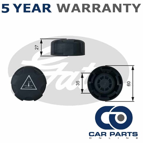 Gates coolant tank - gates, cap