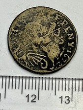 1672 Irish 17th Century Token - Mic Wilson - Butchers Arms - Ex Spink (D847)