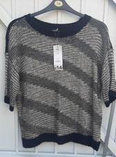 ASDA BLACK & GREY SHORT SLEEVE
