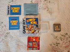 Rare VGC Donkey Kong Nintendo Gameboy  PAL UK Boxed Complete CIB
