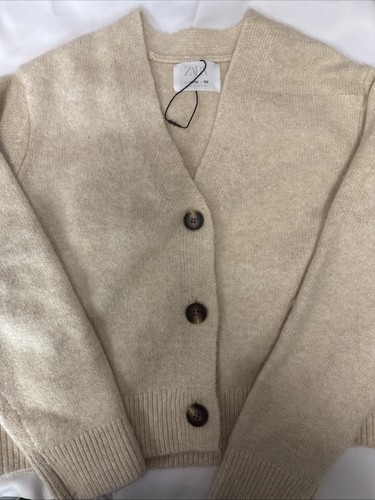 Zara girls cream cardigan - zara,