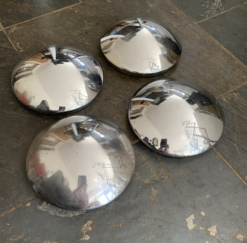 Chrome hub caps beetle - vw,