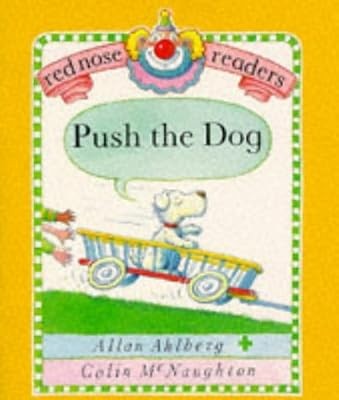 Push the dog - dog, (red