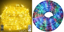300LED Rope Tube Lights Waterproof String Light Outdoor Garden 30m Plug In