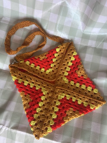 Handmade crochet bag - handmade,