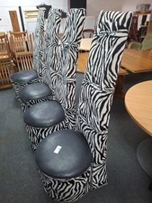 4 Faux Zebra Potenza Style