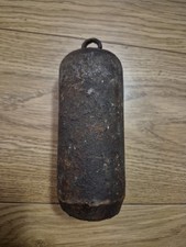 Antique Longcase Grandfather Wall Clock Weight  3.2kg 165x65mm