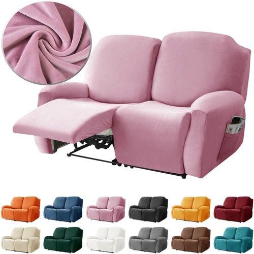 Plush velvet loveseat sofa - loveseat,