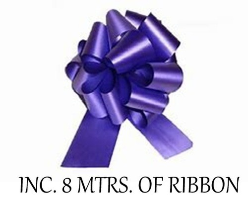 Purple wedding car ribbon - purple, &