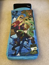 Readybed Kids Inflatable Airbed For Sleepovers and Camping - Ben 10 Blow Up Bed