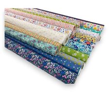 Floral Polycotton Fabric Lightweight Dressmaking Material Flowers Ditsy Summer