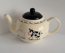 Price & Kensington Home Farm Ceramic Teapot Cow Sheep & Duck