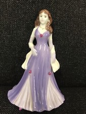 Coalport porcelain figurine - coalport,