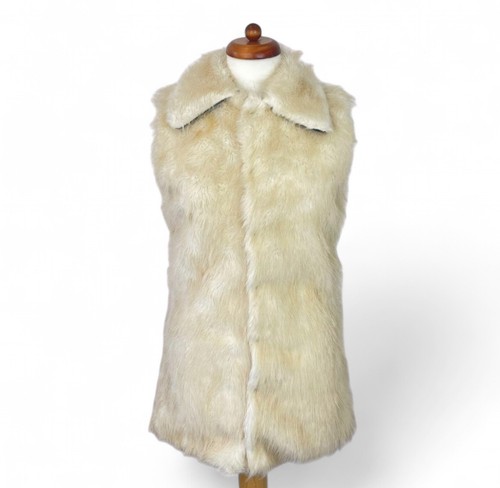 Vintage y2k 00s cream - y2k, fur