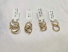 Solid 18k Gold Earrings / 1