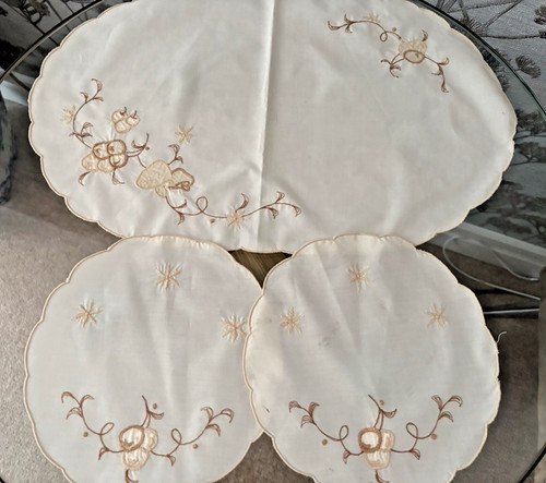 Set vintage cream - vintage,