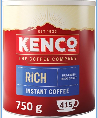 Kenco rich instant coffee tin - rich,