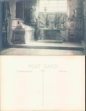 Inside church with tomb unidentified location Architecture Historical Figures