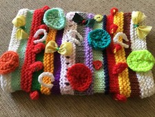 HAND KNITTED SENSORY TWIDDLE