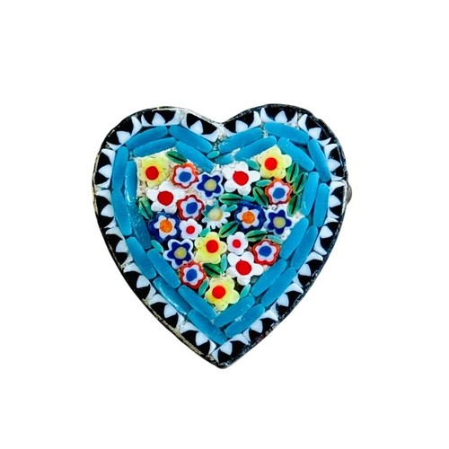 Vtg micromosaic brooch pin - vtg,