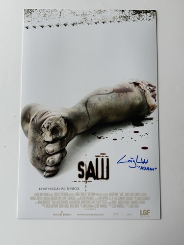 Leigh whannell signed 11x17 - leigh,