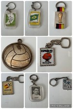 World Cup Keyrings - England 1966 - Germany 1974 - Spain 1982 Job Lot