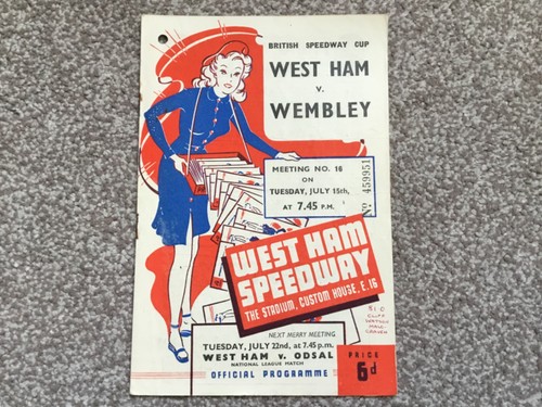 West ham wembley - v, 15/7/47