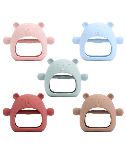 Silicone baby teether toys - silicone, –
