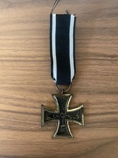 WW1 GERMAN IMPERIAL IRON CROSS 2nd CLASS ON RIBBON