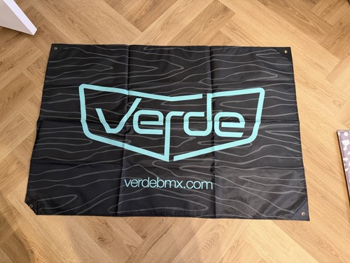 Verde bmx fabric banner - verde,