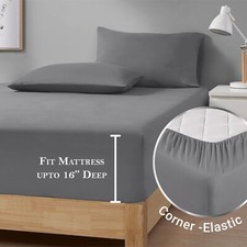 40cm Mattress Fitted Sheet