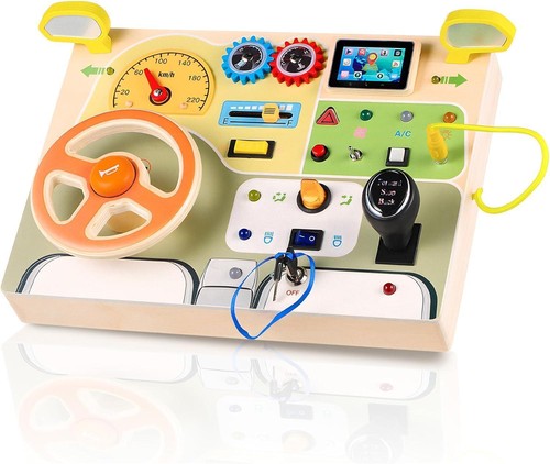 Wooden car driving - wooden,