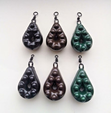 5 x GRIPPER  Carp Fishing Leads Weights 1oz - 4oz Smooth Coating