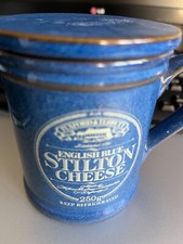 Denby blue mug with coaster