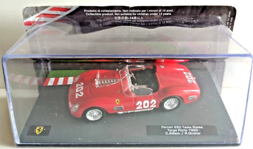 Die cast ferrari - 250, testa
