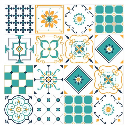Tile stickers mosaic - tile, transfers