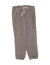 JACK WILLS Womens Graphic Tracksuit Trousers Joggers UK 10 Small Grey BB09