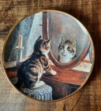 2,  8 Inch Cat Plates Danbury