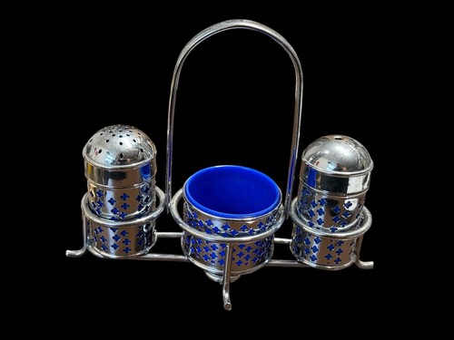 Vintage silver plated - plated, cruet