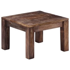 Coffee Table Dark Brown Solid