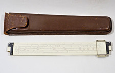 Sun Hemmi No. 250 Bamboo Slide Rule with case