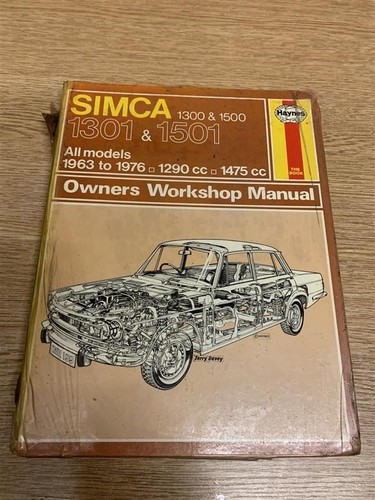 Nos simca 1301 1501 haynes - simca,