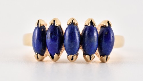 Vintage 14k lapis - vintage,