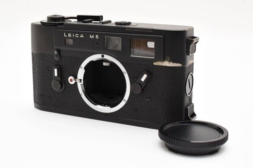 Leica black rangefinder - leica,