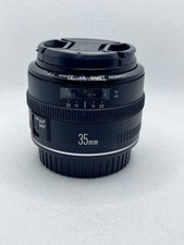 Canon EF 35mm F2 Lens With Front & Rear Caps 