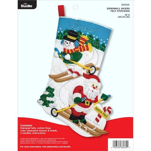 Bucilla felt christmas - bucilla, 18"