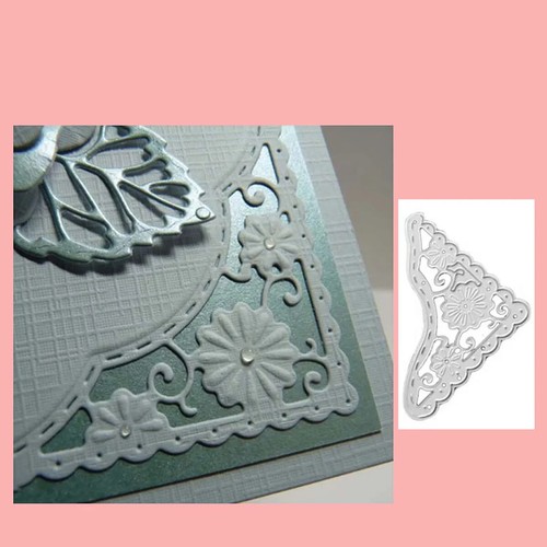 Flower corners shape metal - shape,