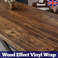 Wood vinyl wrap self adhesive