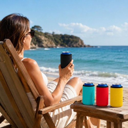 Neoprene can cooler - cooler, sleeves