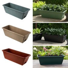 10X Trough Plant Pots Long